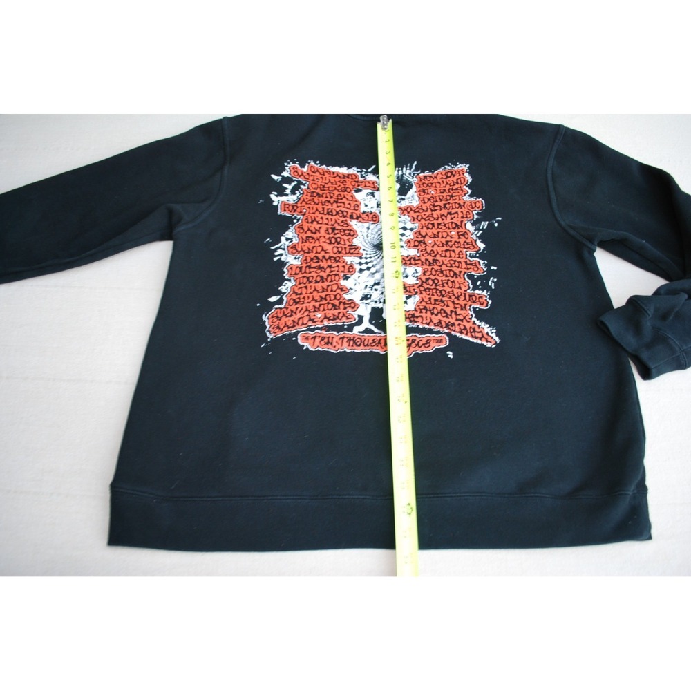 100 Gecs Hoodie 10,000 Gecs Tour Sweatshirt LARGE-Used-Great Shape Size Large - Picture 9 of 16
